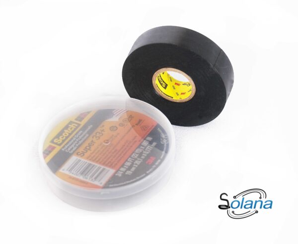 Tape eléctrica 3M Scotch Super 33+ (3/4" x 66') | Código 389 - Imagen 2