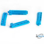 Pelador de Fibra Drop Plástico Color Azul Solana | Código 216