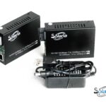 Media Converter 10/100/1000 80KM (Transceiver) (1 Par) Solana | Código 197